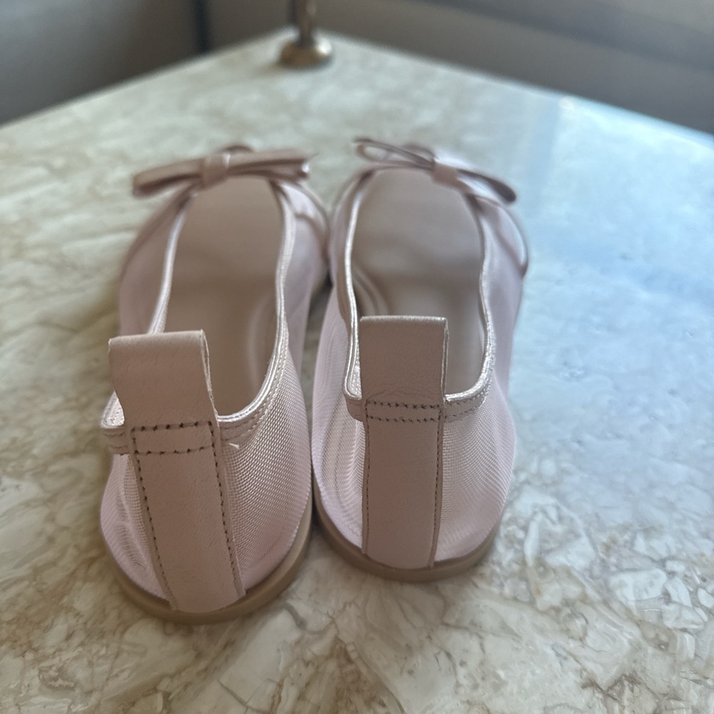 Free People mesh pink ballet flats size 7 - Picture 4 of 5